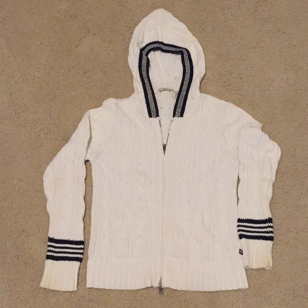 Ralph Lauren Polo Jeans cable zip up cardigan